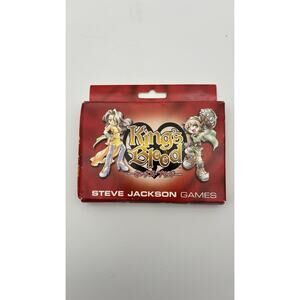 King's Blood Card Game - Steve Jackson Games - RARE 2003 100% Complete Nice